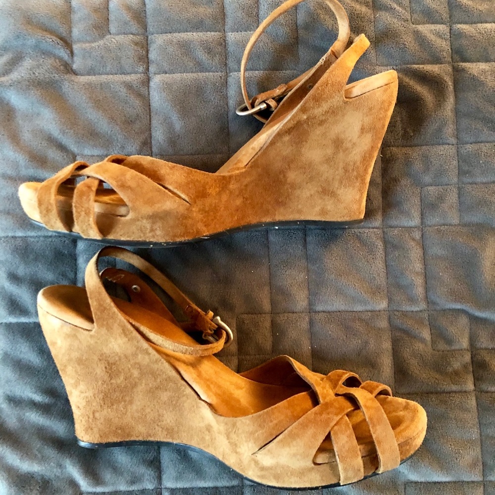 UGG Suede Wedge Heels